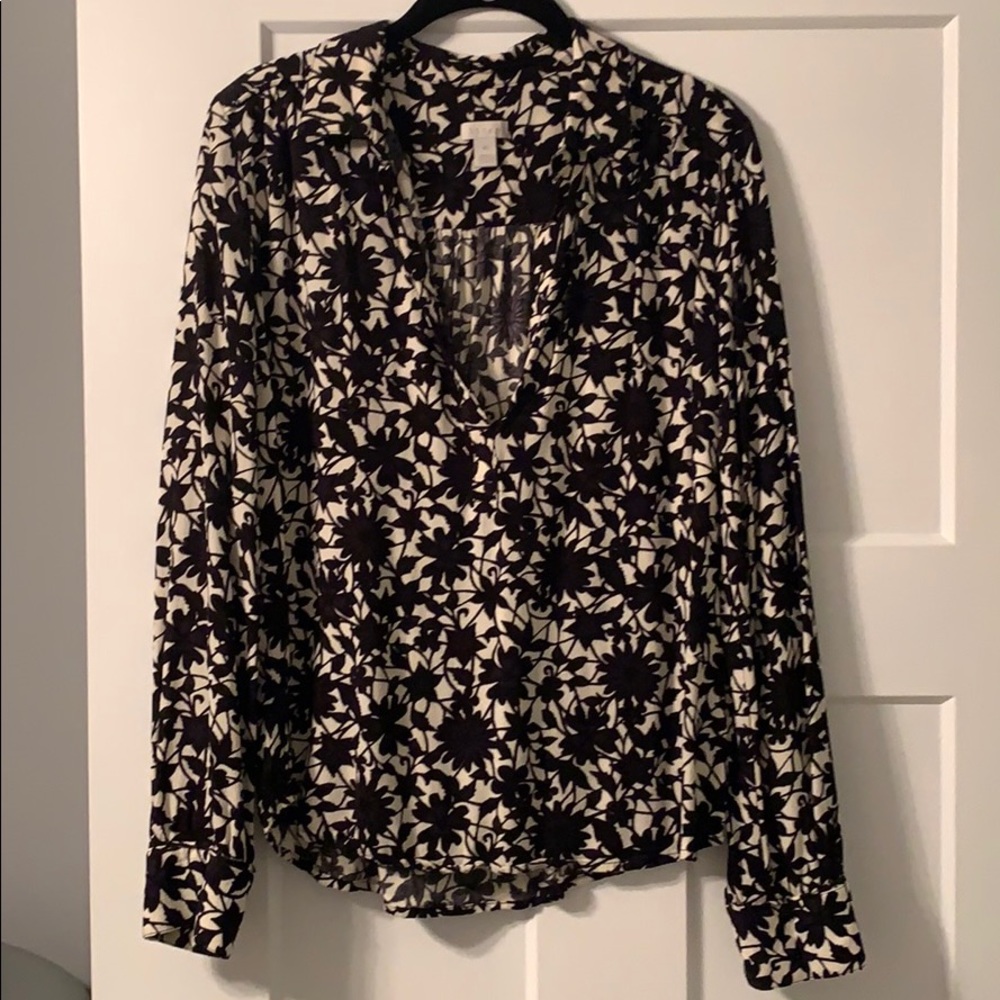 Hinge floral blouse